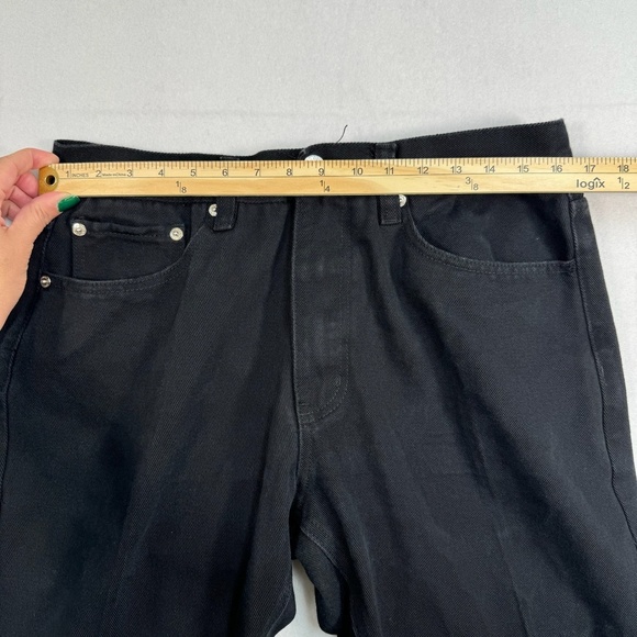 Trust Jeans Straight Leg Mens Size 36/30 Black Wash - Picture 6 of 11